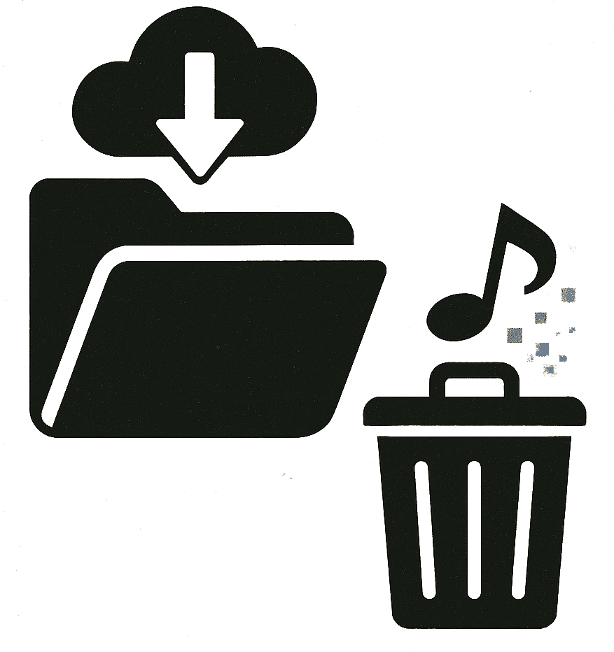 Exporting and deleting illustration