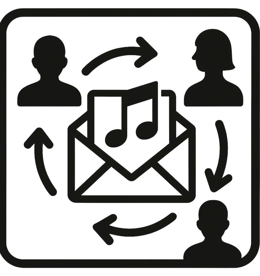 Sharing information illustration